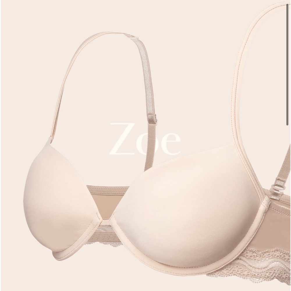 Lulalu Zoe Push Up Bra Beige